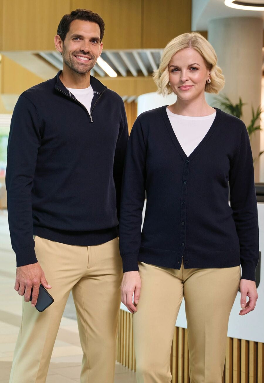 sofia v neck cardigan - oatmeal