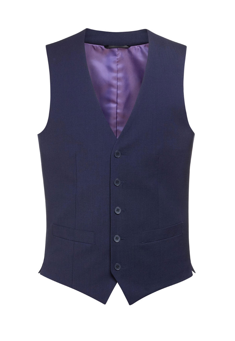 Busso Waistcoat - Mid Blue