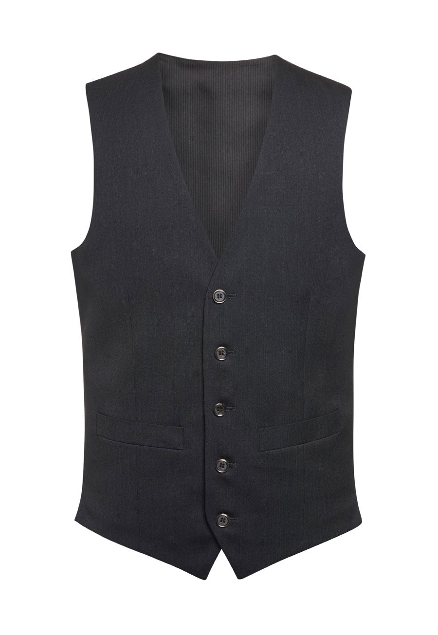 capital waistcoat - charcoal