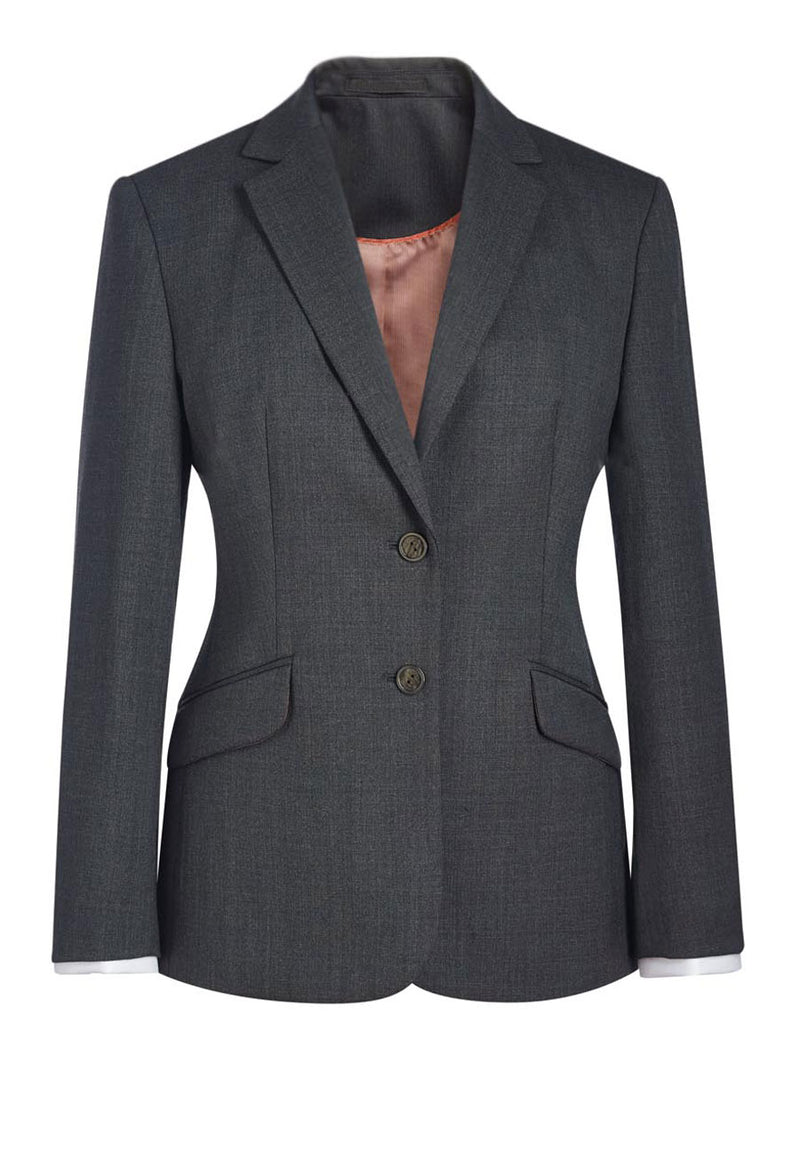 Connaught Classic Fit Jacket - Mid Grey
