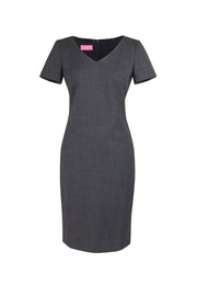 Corinthia Dress - Mid Grey