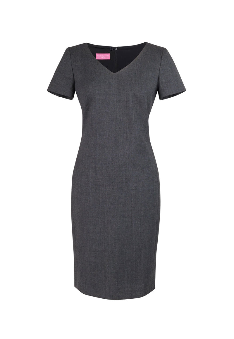 Corinthia Dress - Mid Grey