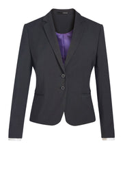 Calvi Slim Fit Jacket - Charcoal