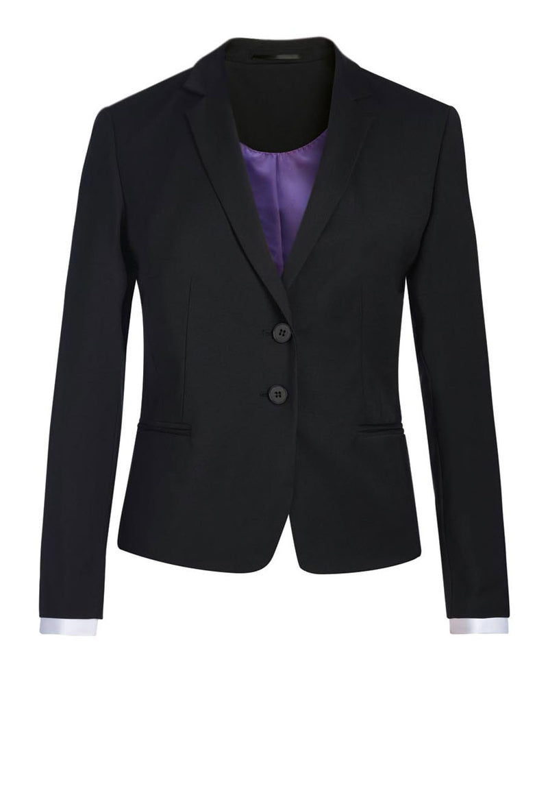 Calvi Slim Fit Jacket - Black