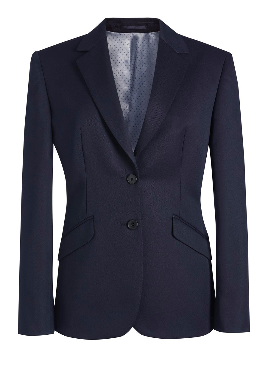 hebe classic fit jacket - navy