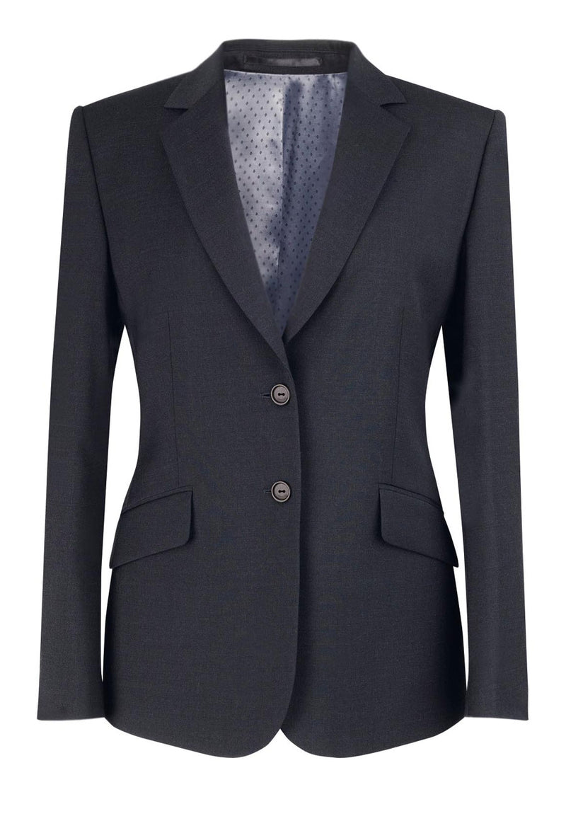 Hebe Classic Fit Jacket - Charcoal
