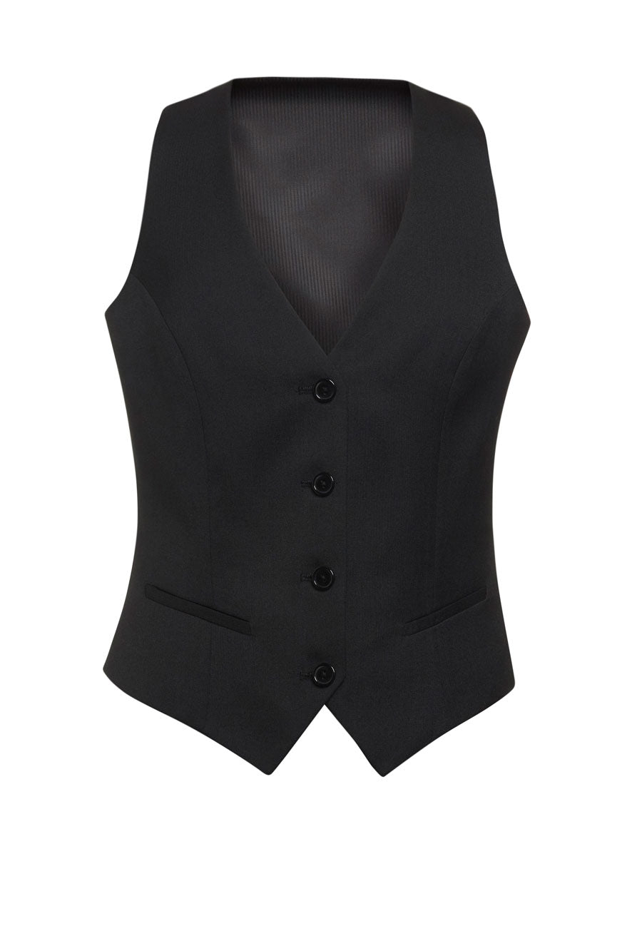 waldorf waistcoat - black