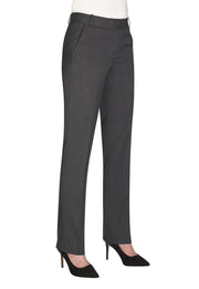 Astoria Tailored Leg Trouser - Mid Grey