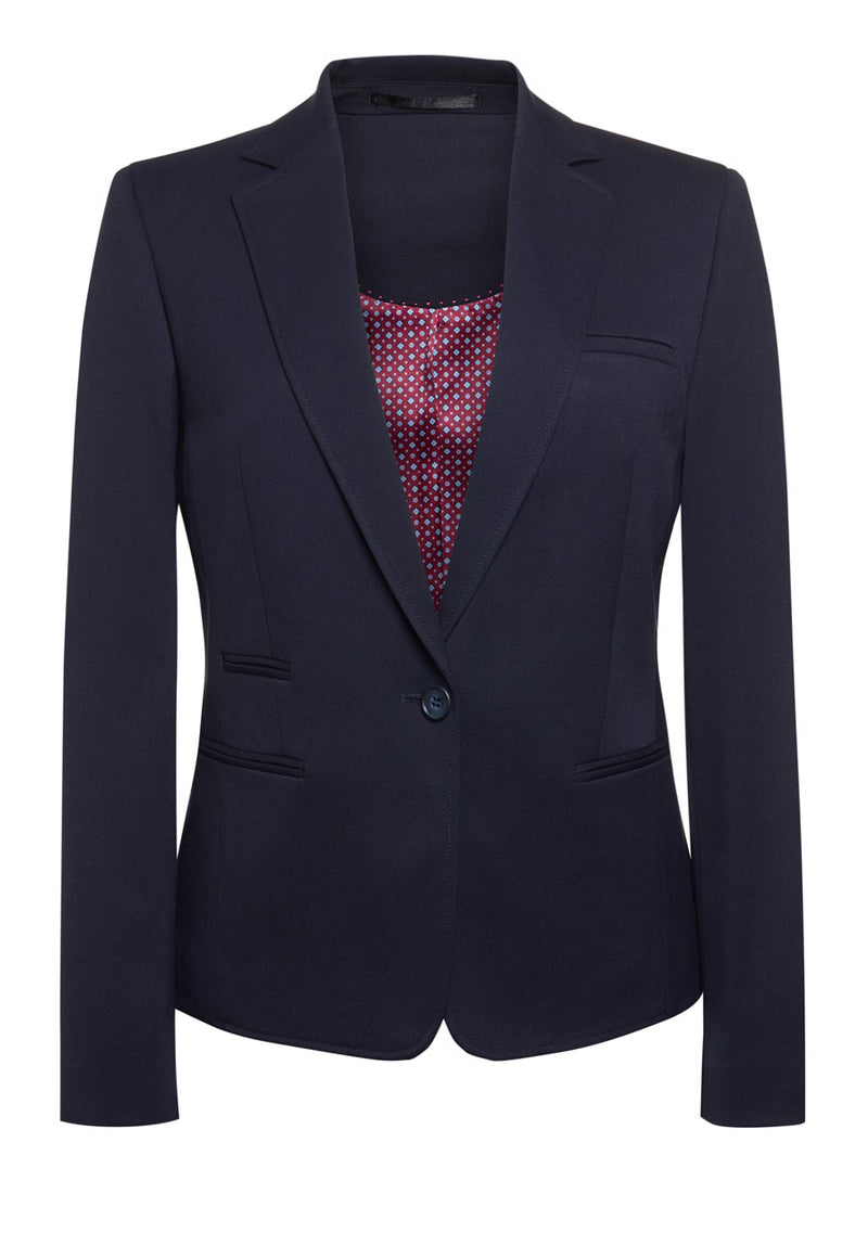 Ariel Slim Fit Jacket - Navy