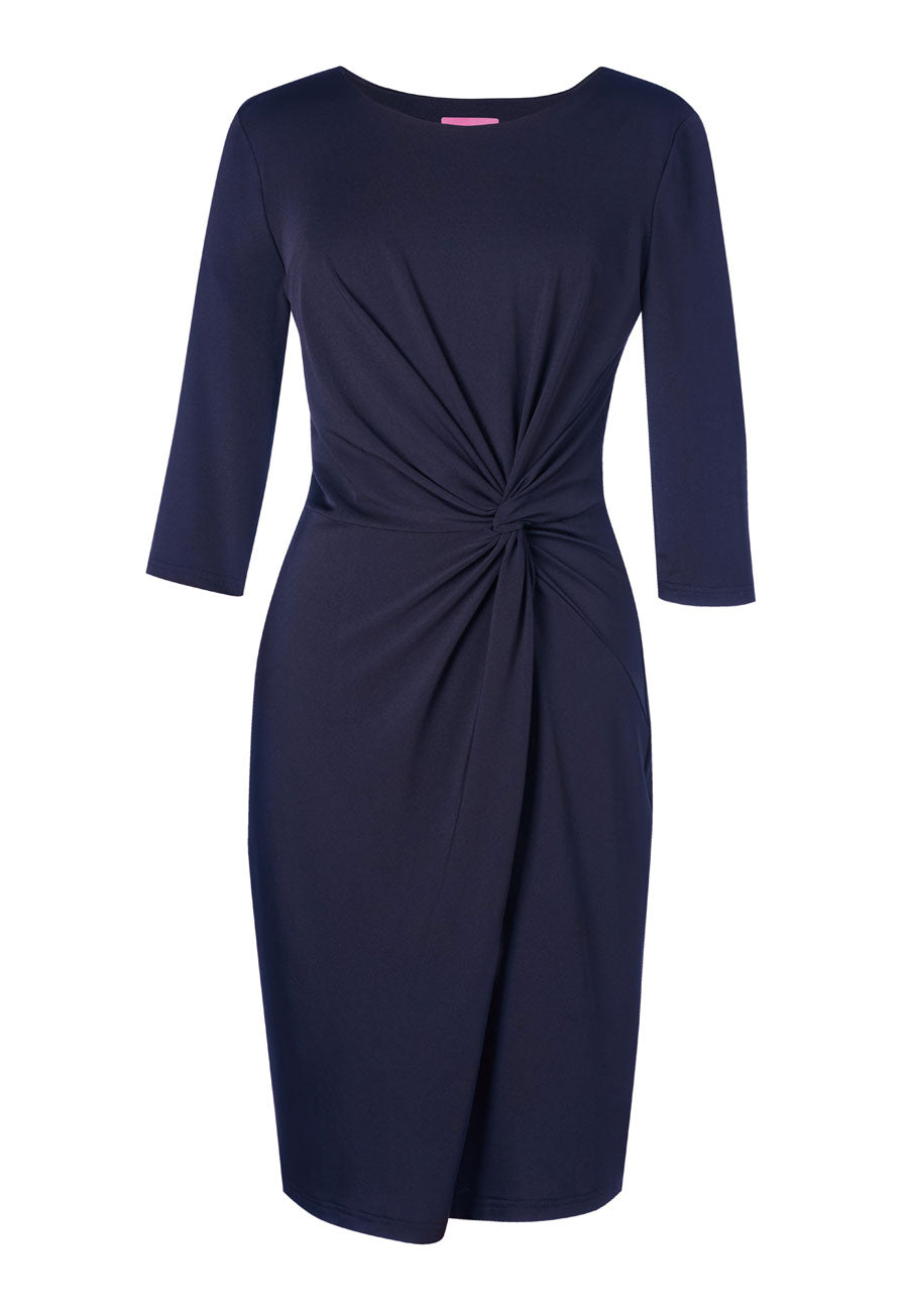 neptune stretch dress - navy
