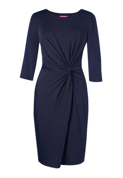 Neptune Stretch Dress - Navy