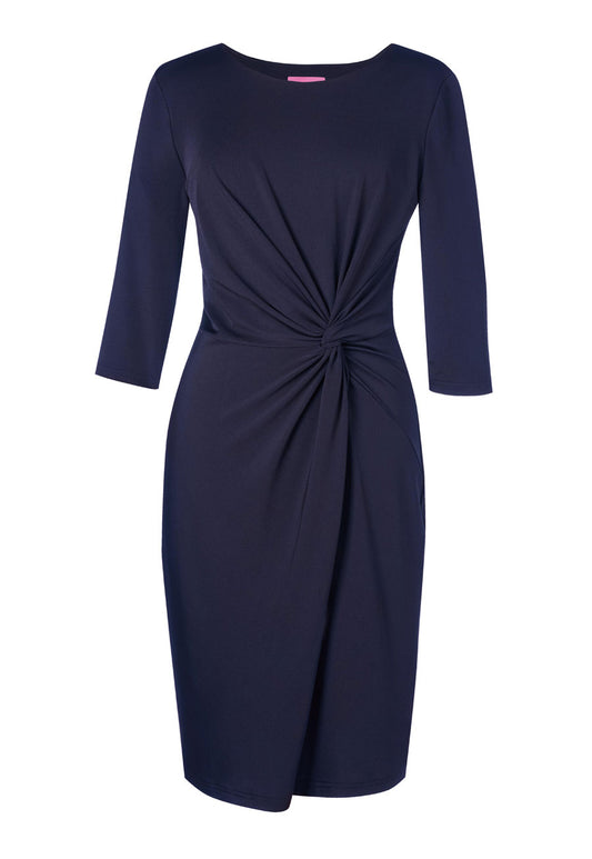 Neptune Stretch Dress - Navy