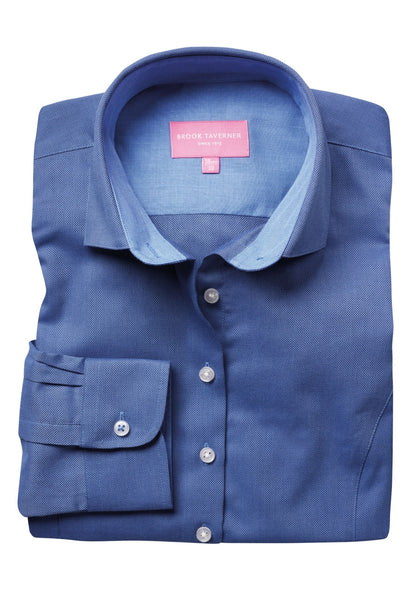 Aspen Ladies' L/S Blouse - Blue