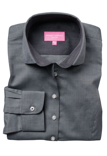 Aspen Ladies' L/S Blouse - Grey