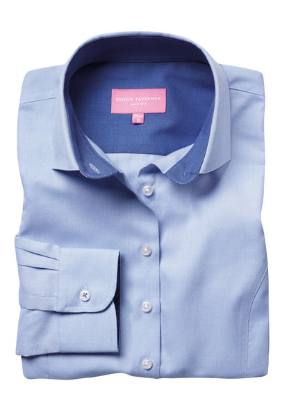Aspen Ladies' L/S Blouse - Sky