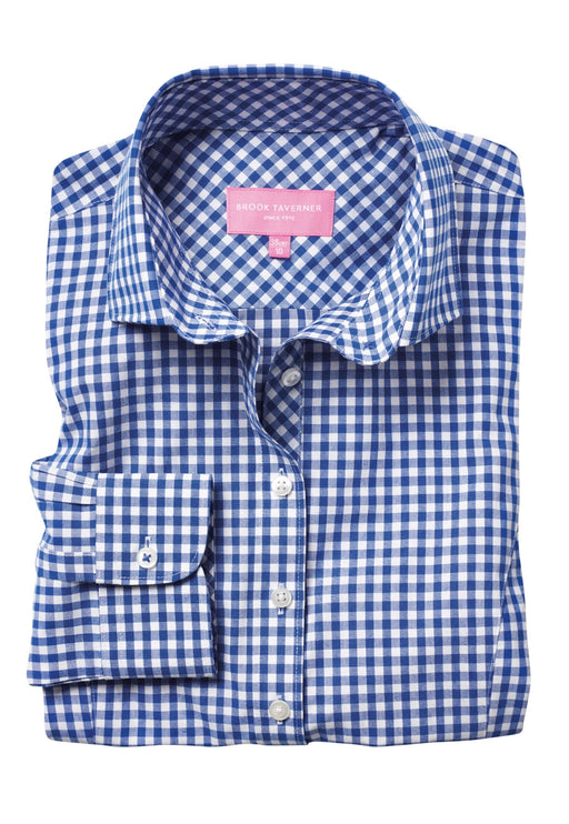Kansas Ladies' L/S Blouse - Blue