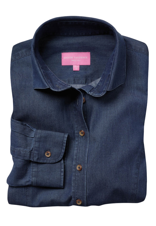Banff Ladies' L/S Blouse - Denim