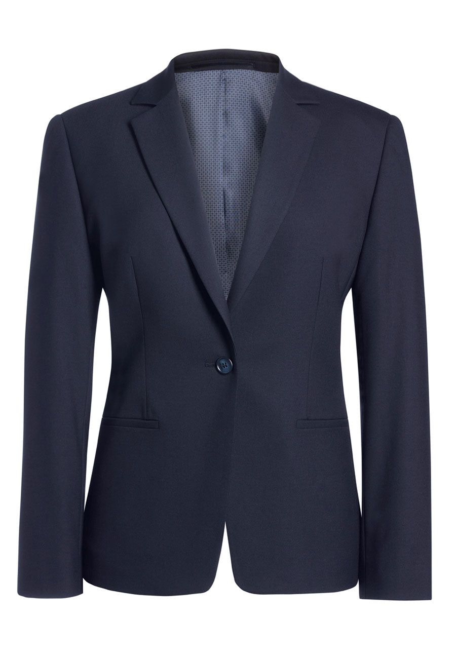 cannes tailored fit jacket - navy