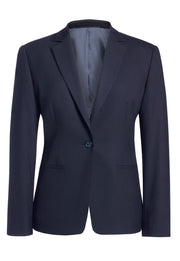 Cannes Tailored Fit Jacket - Navy