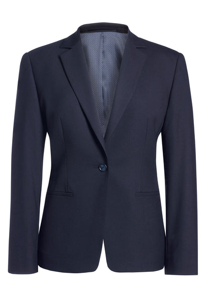 Cannes Tailored Fit Jacket - Navy