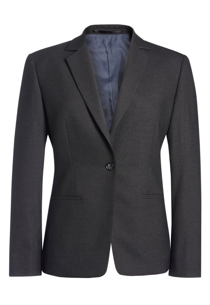 Cannes Tailored Fit Jacket - Charcoal