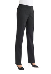 Reims Straight Leg Trouser - Charcoal