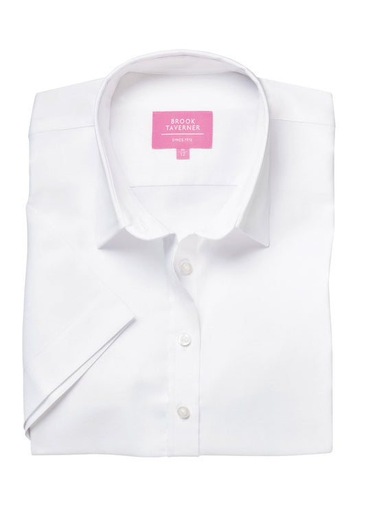 Hamilton Ladies' S/S Blouse - White