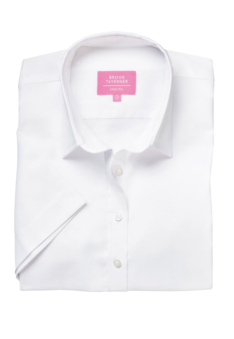 Hamilton Ladies' S/S Blouse - White