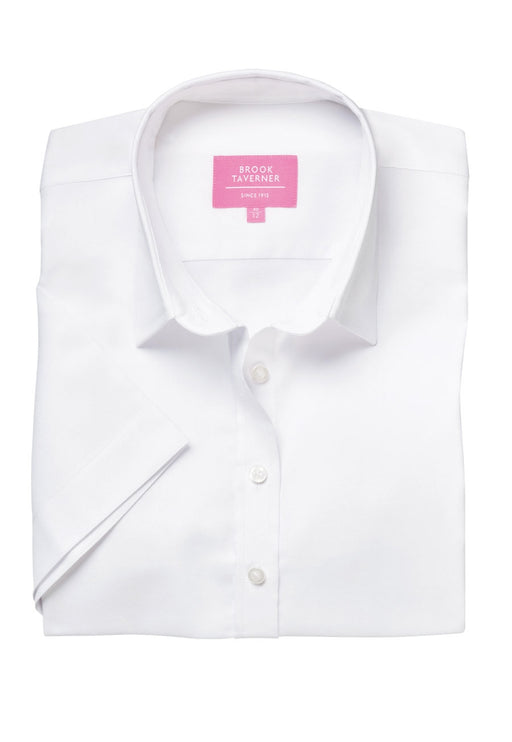 Hamilton Ladies' S/S Blouse - White