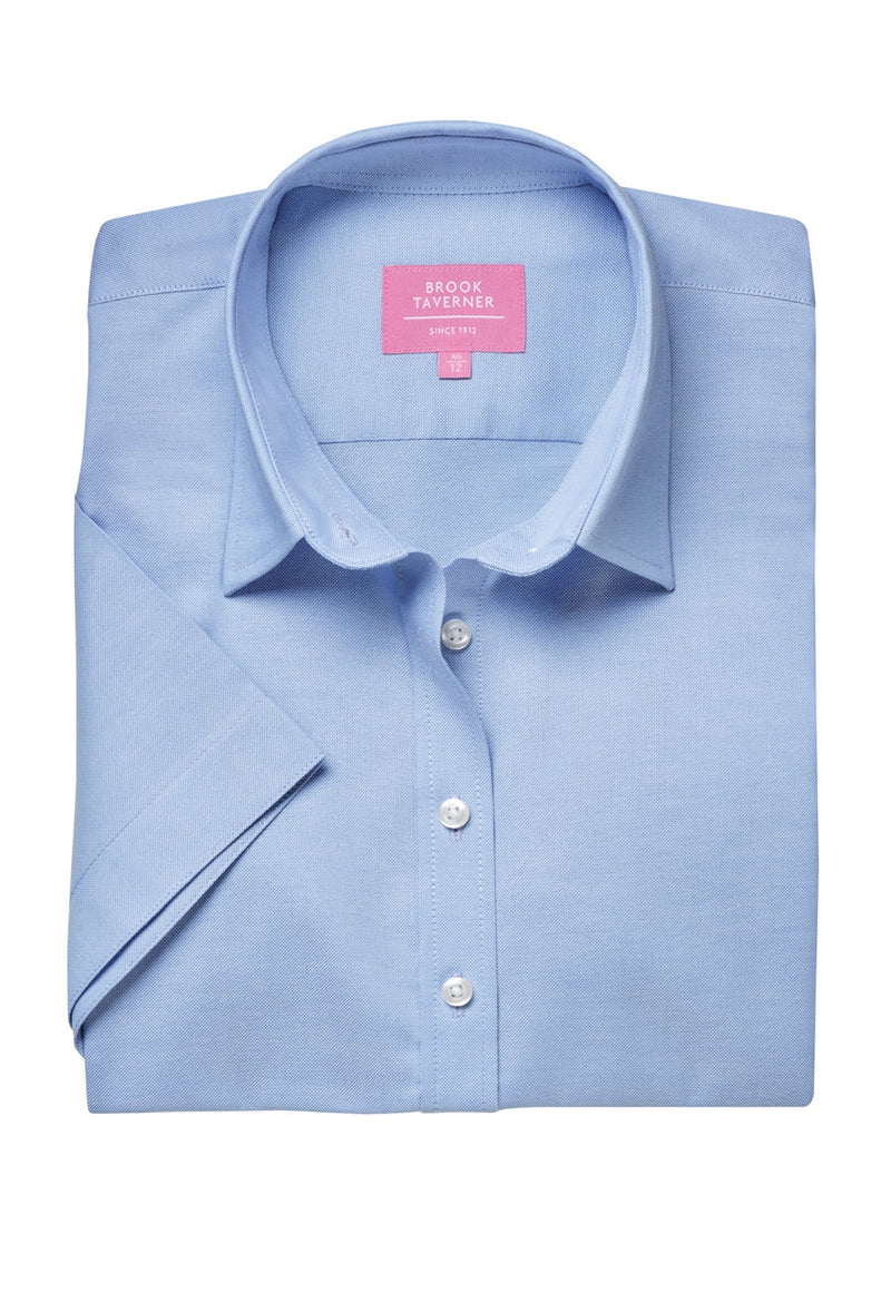Hamilton Ladies' S/S Blouse - White