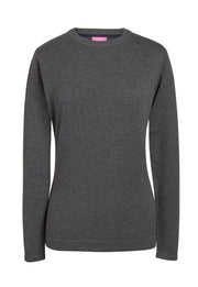 Helena Crew Neck Jumper - Charcoal