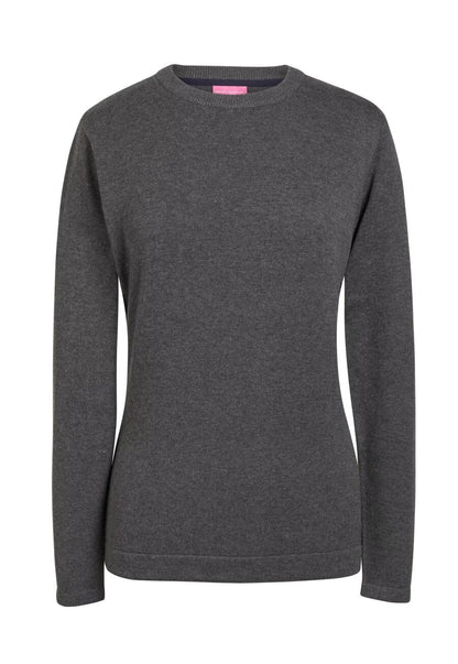 Helena Crew Neck Jumper - Charcoal