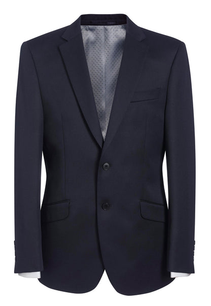 Zeus Tailored Fit Jacket - Navy