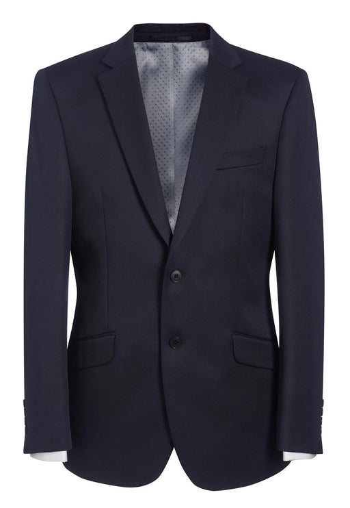 Zeus Tailored Fit Jacket - Navy