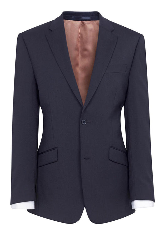 Aldwych Tailored Fit Jacket - Navy Plain