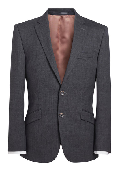 Aldwych Tailored Fit Jacket - Mid Grey