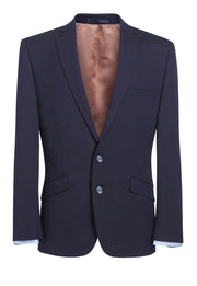 Holbeck Slim Fit Jacket - Navy Plain