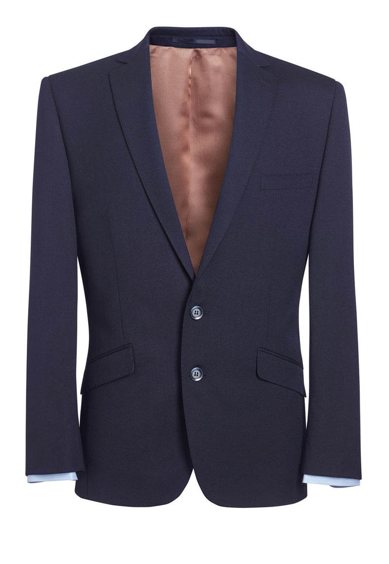 Holbeck Slim Fit Jacket - Navy Plain