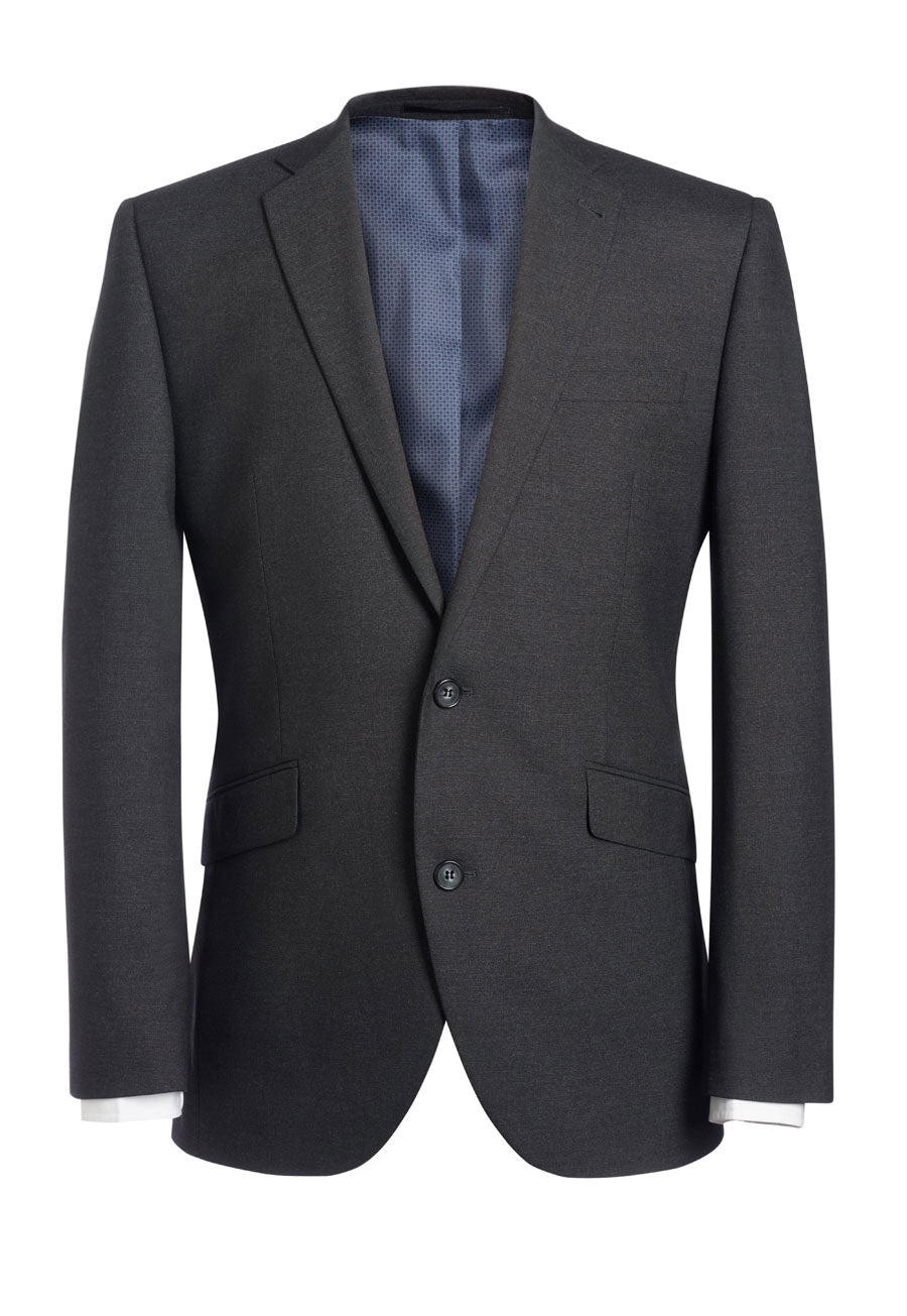 dijon tailored fit jacket - charcoal