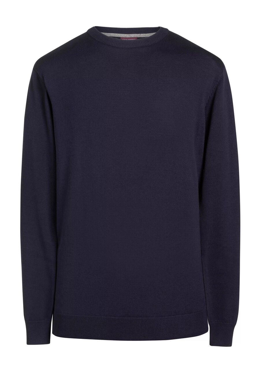 jackson crew neck jumper - navy