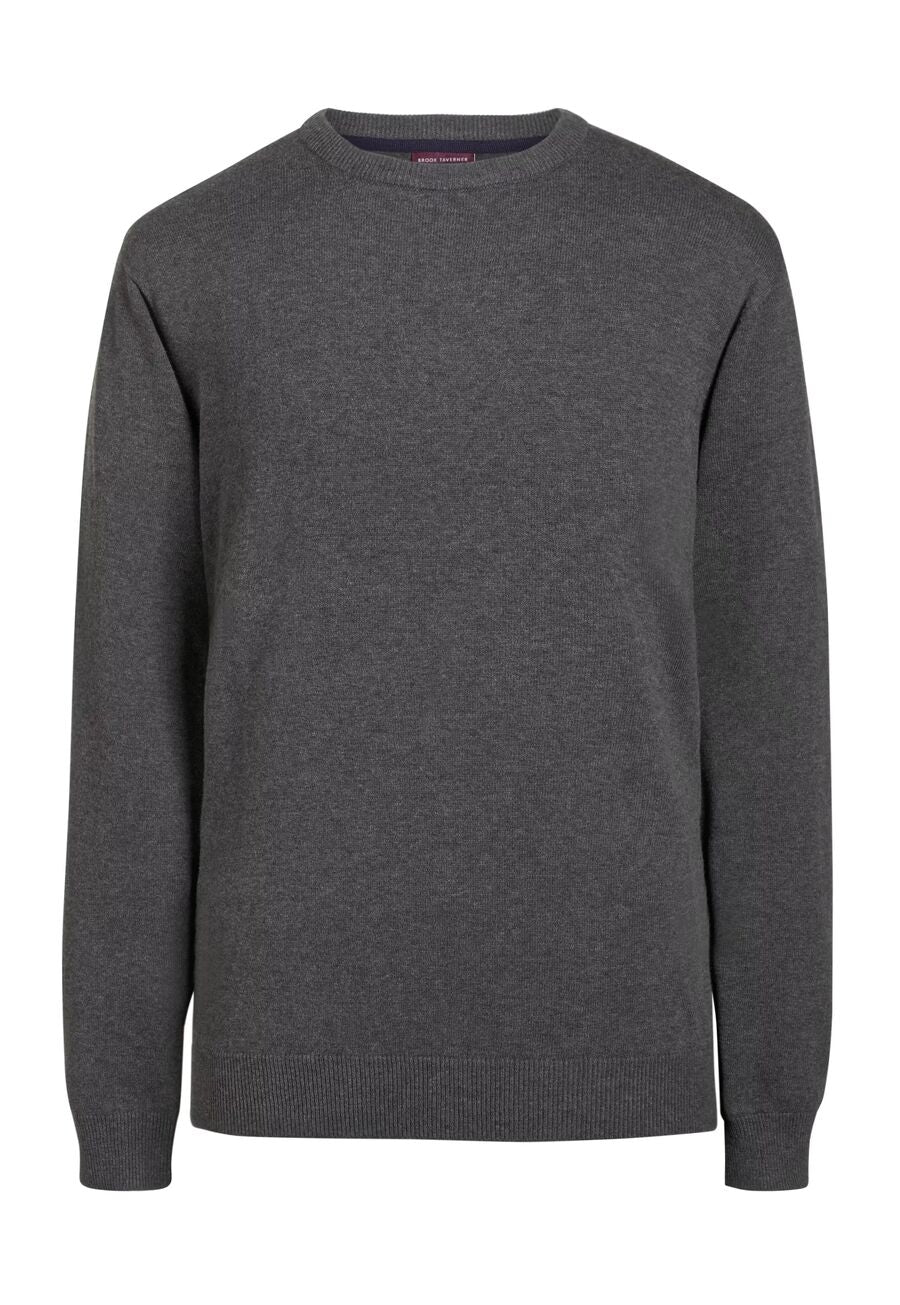 jackson crew neck jumper - charcoal