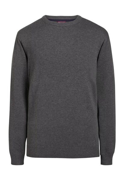 Jackson Crew Neck Jumper - Charcoal