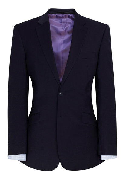 Avalino Tailored Fit Jacket - Navy Plain