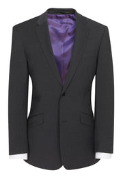 Avalino Tailored Fit Jacket - Charcoal