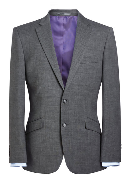 Avalino Tailored Fit Jacket - Light Grey