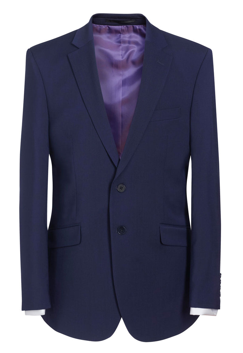 Avalino Tailored Fit Jacket - Mid Blue