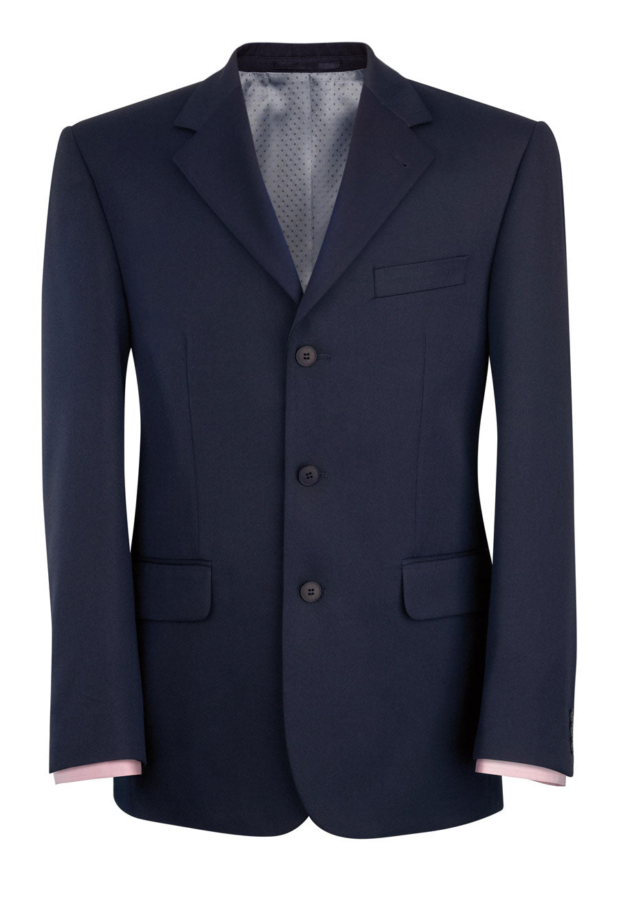 alpha classic fit jacket - navy