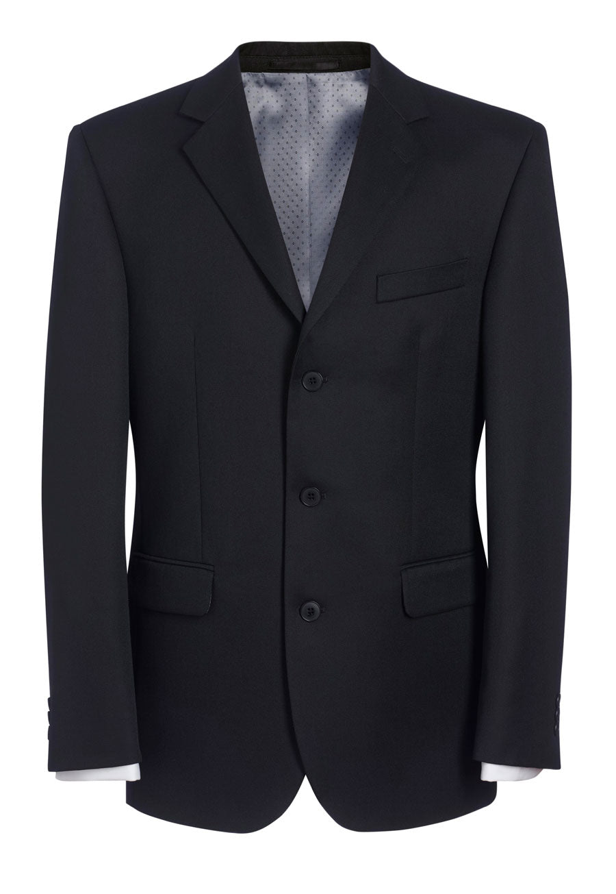 alpha classic fit jacket - black