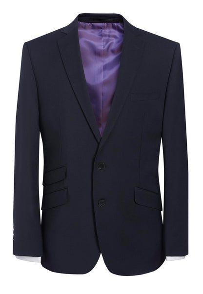 Cassino slim fit jacket - Navy Plain
