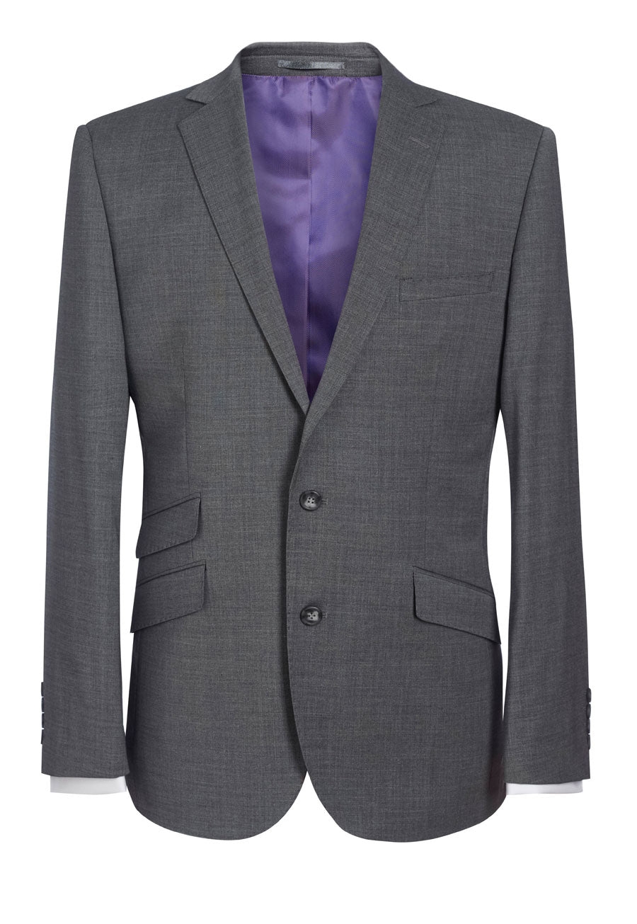 cassino slim fit jacket - light grey